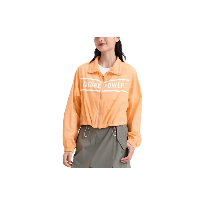 XTEP Sun Protection Clothing Women's Che Chrysanthemum Orange-3