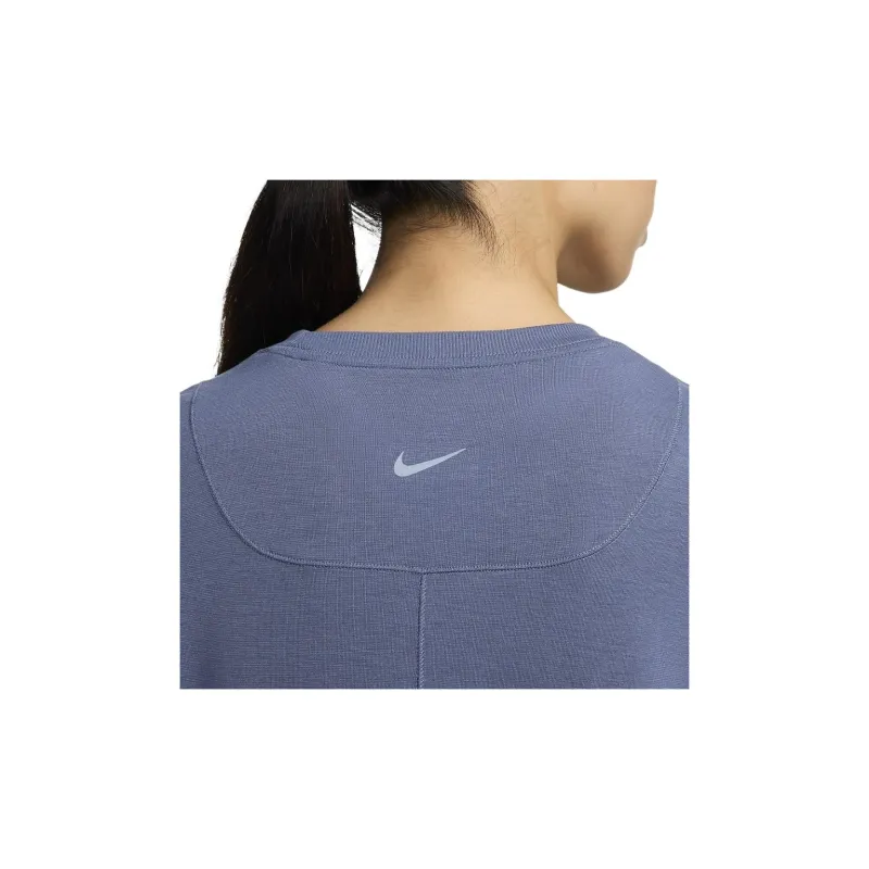Nike Drop Shoulder Sleeve T Shirt Women's Diffused Blue-3