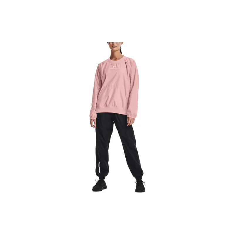 Under Armour Sweatshirt Women's Pink-4