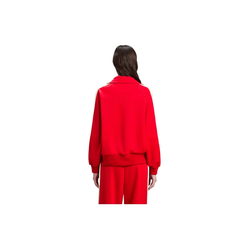 PALM ANGELS Stripe Detailed Zipped Track Jacket-2