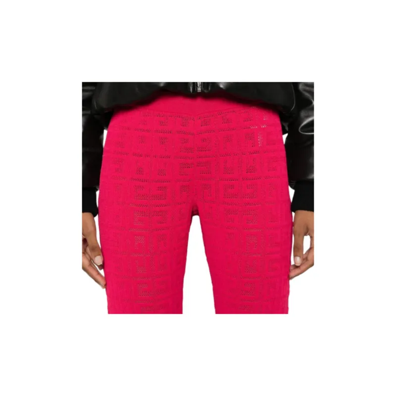 GIVENCHY SS24 Casual Pants Women's Pink-4