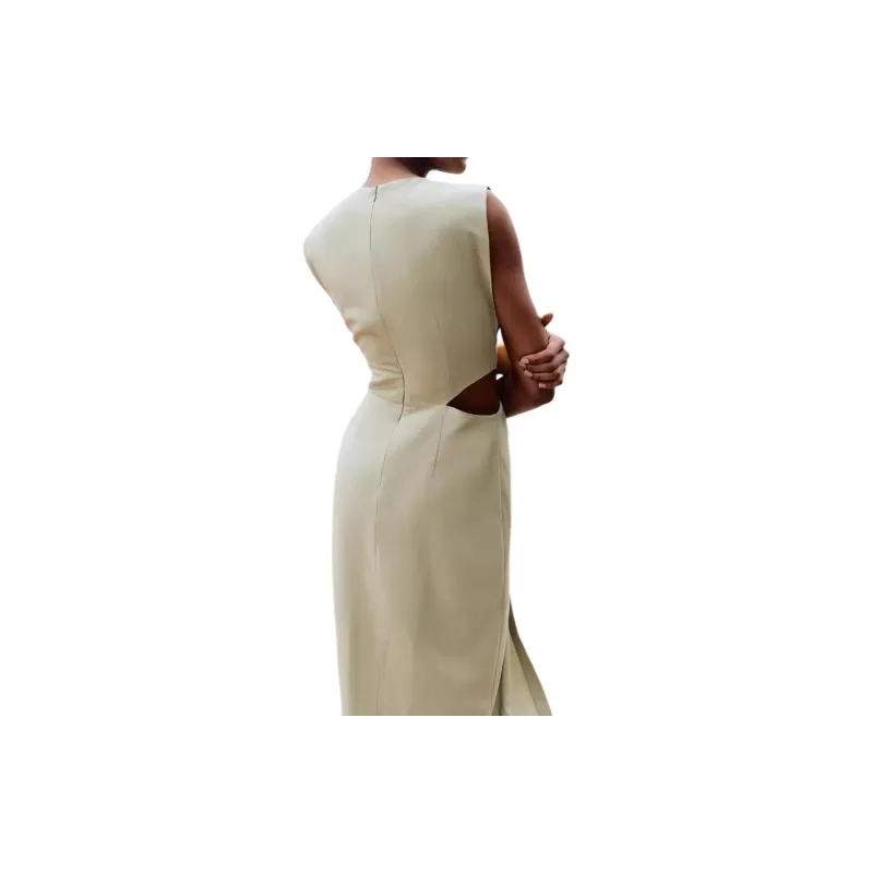 ZARA Sleeveless Dress Women's Thin Honeysuckle Pink-3