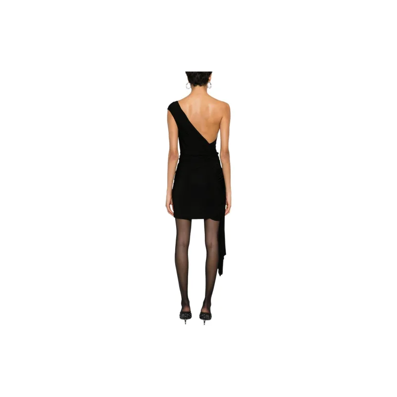 Balenciaga Draped Mini Dress-2