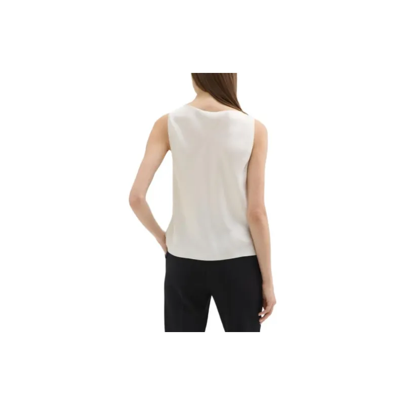 THEORY Tank Tops Women's Ecru-3