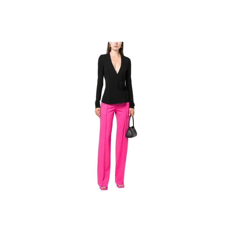 Blumarine Long sleeved Wrap Shirt-1