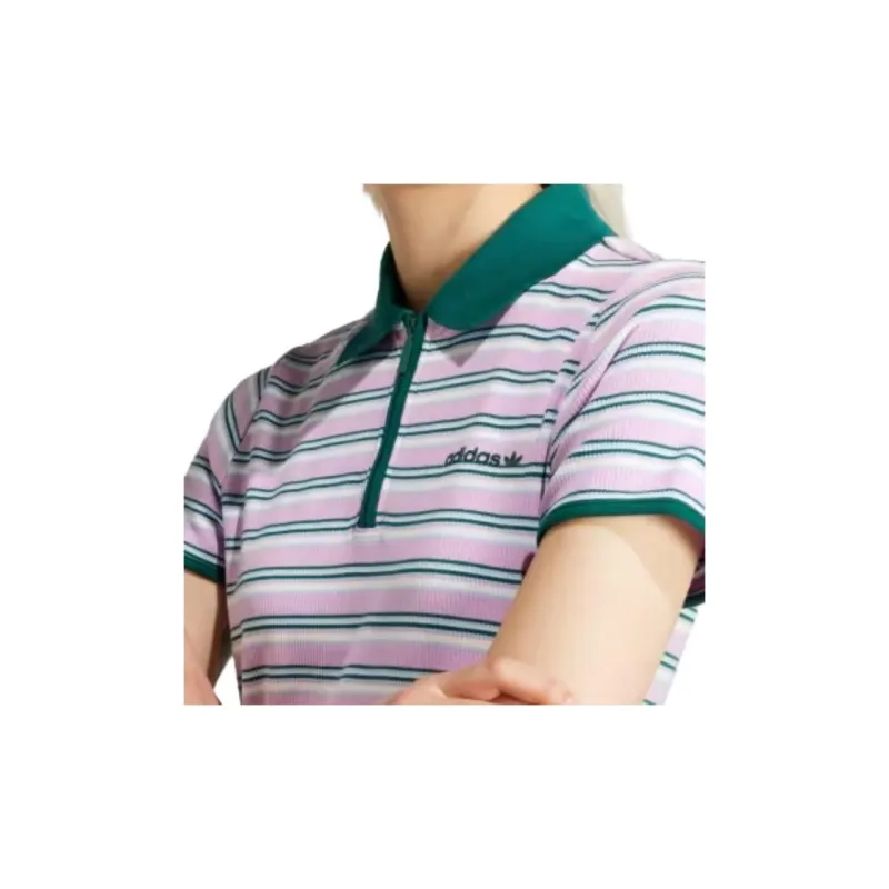Adidas Originals Short Sleeved Dresses Women's Multicolor/Happiness Lilac-4