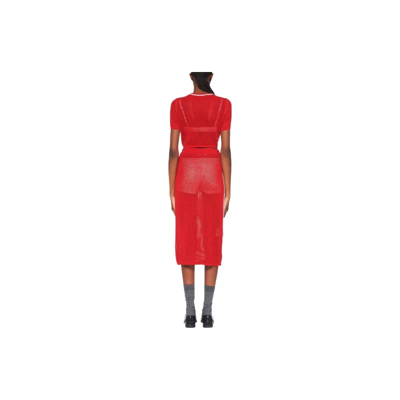 MIU MIU T Shirt Women's Bright Red-2