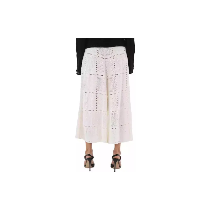Chloe Casual Long Skirts Women's White-3