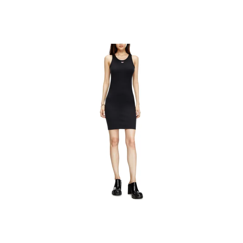 DIESEL D Tank Long D Short Tank Dress-1