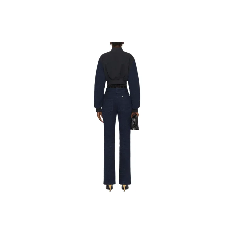 Givenchy Logo Detailed Cropped Varsity Jacket-2