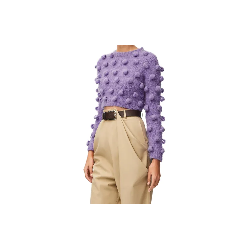 LOEWE SS24 Sweater Women's Purple-3