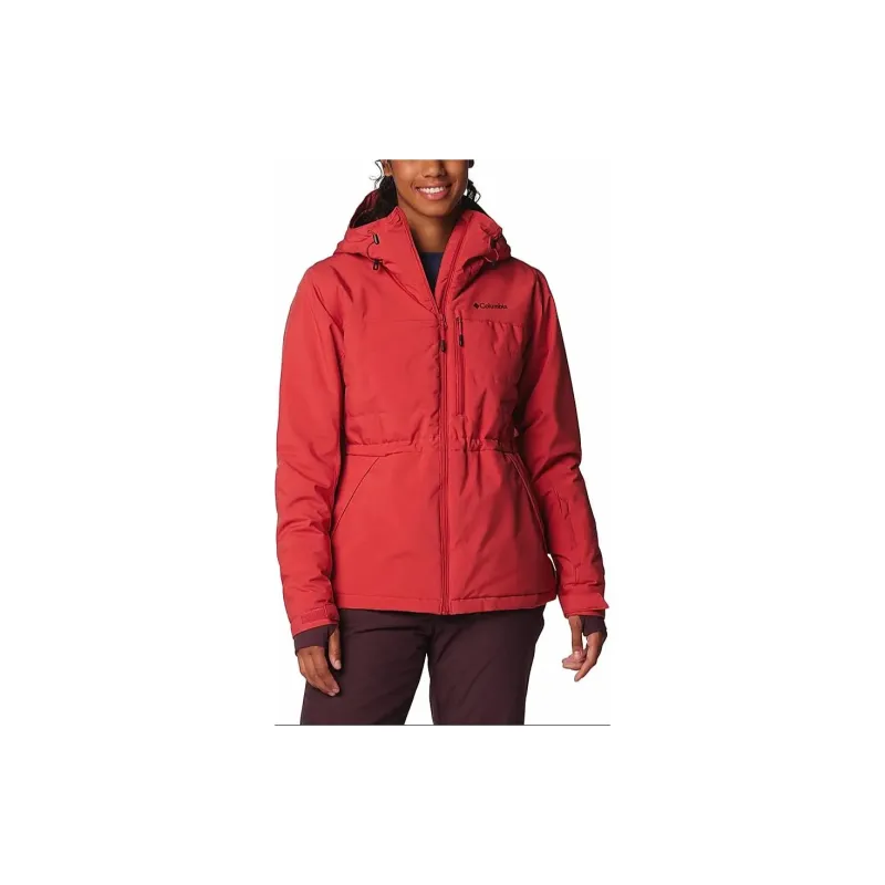 Columbia Omni Heat Women'ss Red Powdered Peak Insulated Jacket Jackets & Coats Women's Red-1