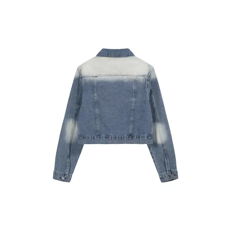 Aghr Denim Jackets Women's Blue-1