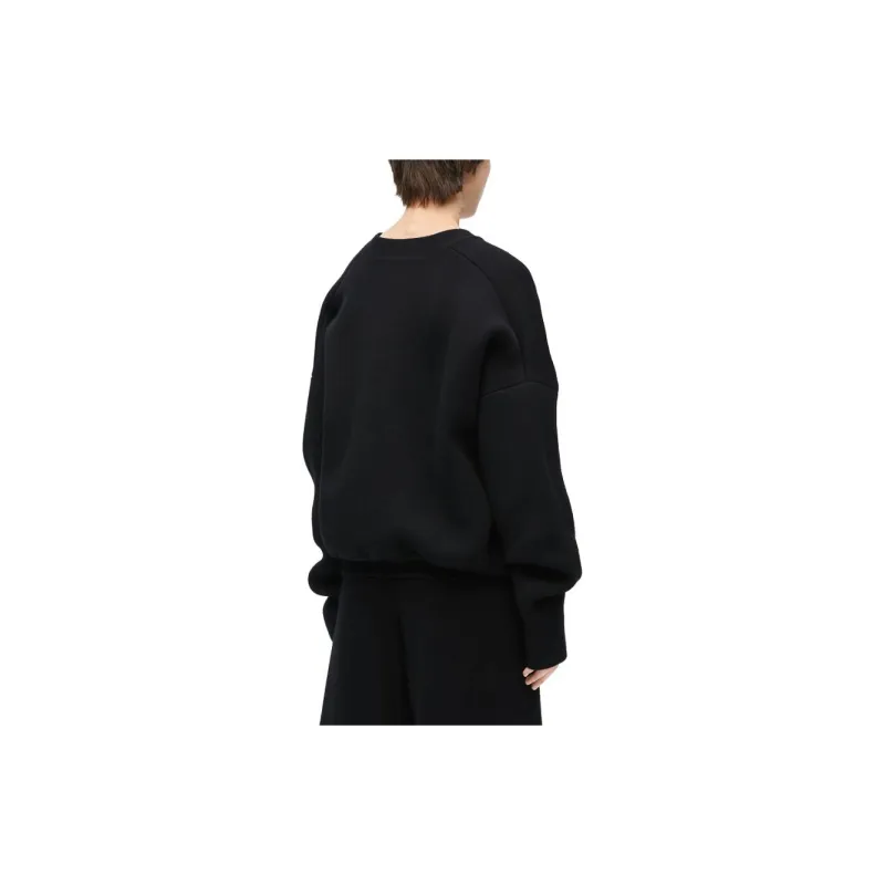 LOEWE Draped Cardigan 'Black'-3