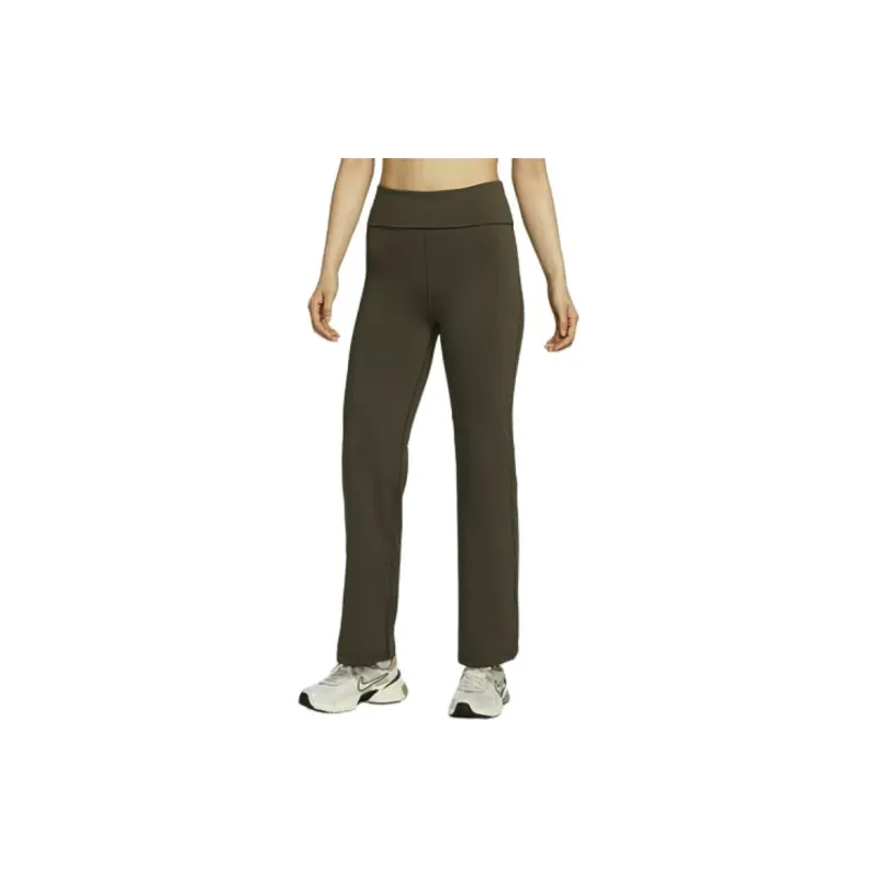 Nike Knitted Sports Pants Women's Stone Gray/Black-2
