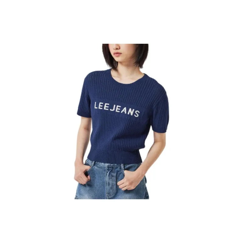 Lee Knitwear Women's Marine Blue-5