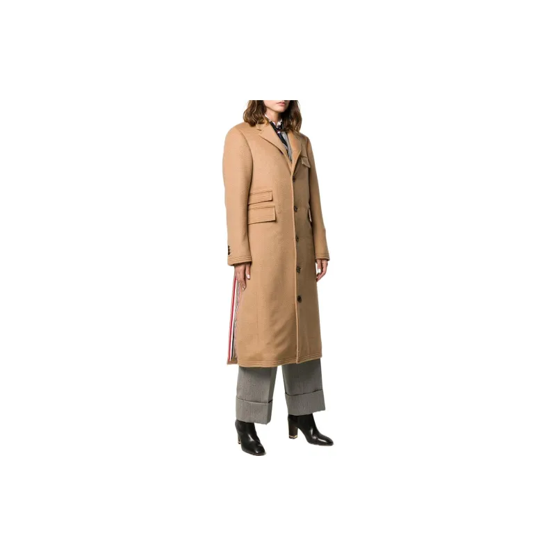 THOM BROWNE Coats Women's Camel-3