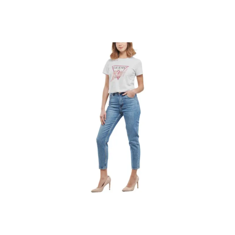 GUESS T Shirts Women's White-3