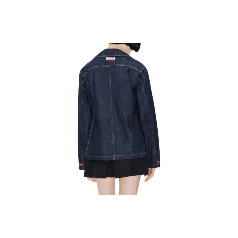 KENZO Shirts Women's Dark Blue-4