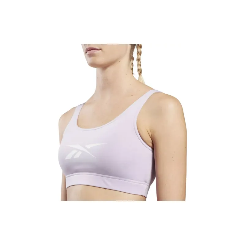 Reebok ID TRAIN BIG LOGO BRA Sports Underwear Women's Purple-5