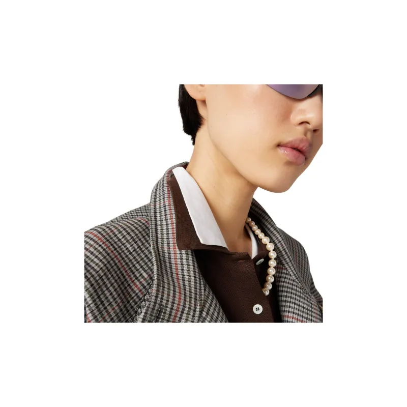 MIU MIU Jackets & Coats Women's Slate Gray-3