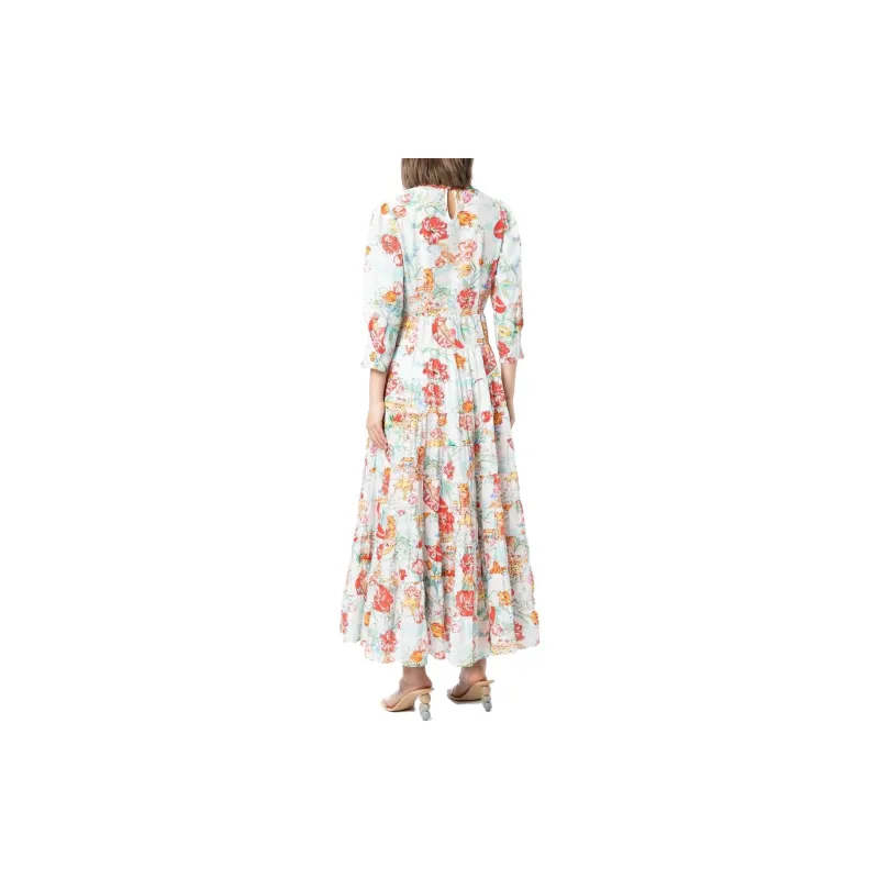 Rixo Long-Sleeved Dresses Women's Multicolor-3