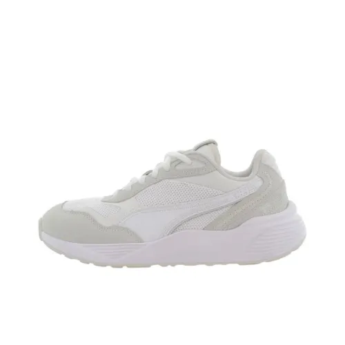 PUMA Rs Metric Anti Slip Wear Resistant Kids Lifestyle Shoes White Teenagers