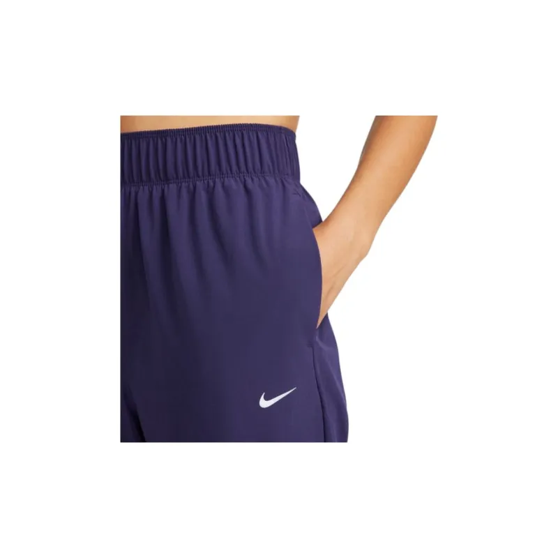 Nike Dri-Fit Fast Mid-Rise 7/8 Running Pants Knitted Sports Pants Women's Purple-3