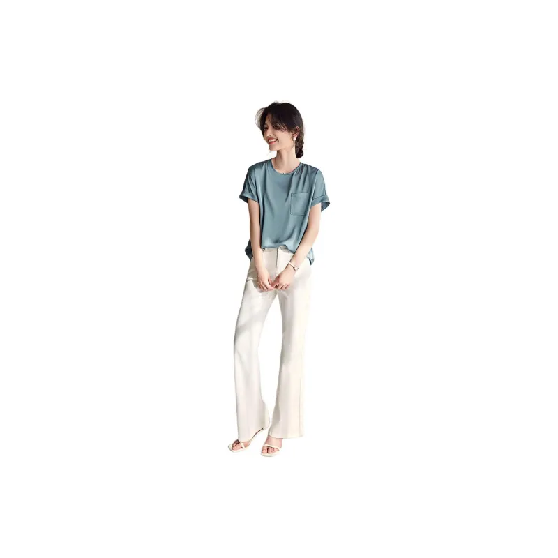 XWI SS24 Shirt Women's Peacock Blue-1