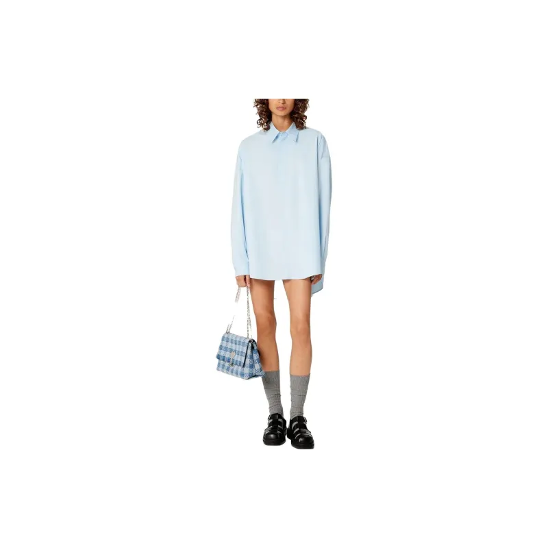 AMIPARIS Shirt Dress 'Sky Blue'-1