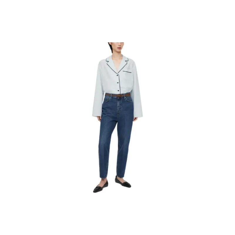 TOTEME Shirts Women's Light Blue-1