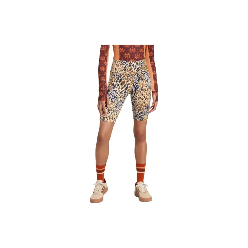 Adidas Free Shipping With AdiClub Adidas X Farm Rio Bike Shorts-1
