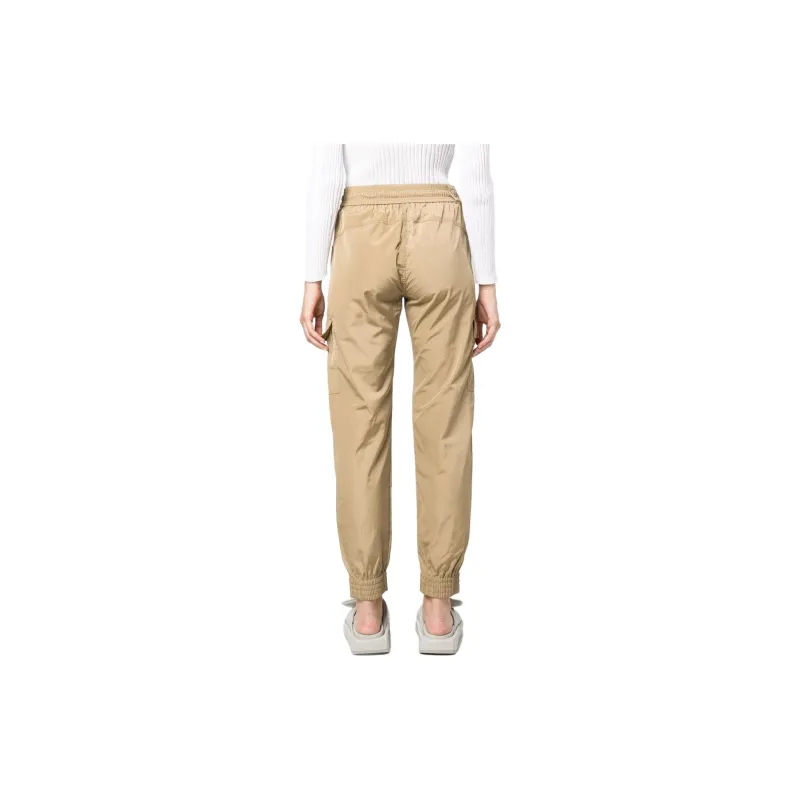 DIESEL Knitted Sweatpants Women's Light Beige-1