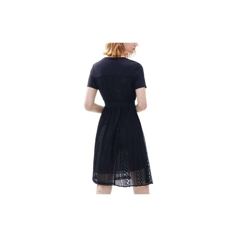 FILA Short Sleeved Dresses Women's Legend Blue-3