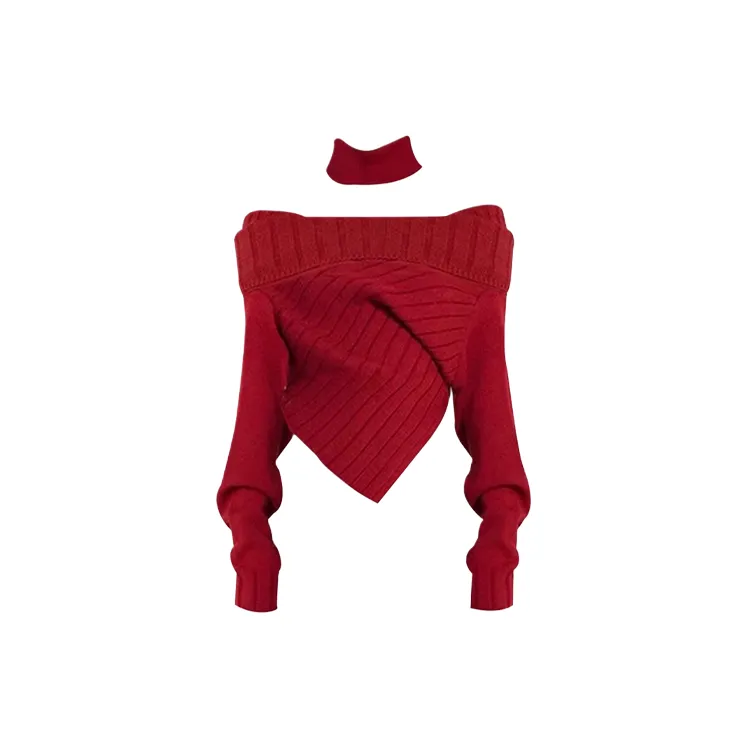 ONNFB Knitwear Women's Strawberry Red-1