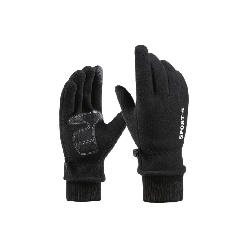 TANLU Riding Equipment Cycling Glove Outdoor Unisex Polar Fleece One Size-4