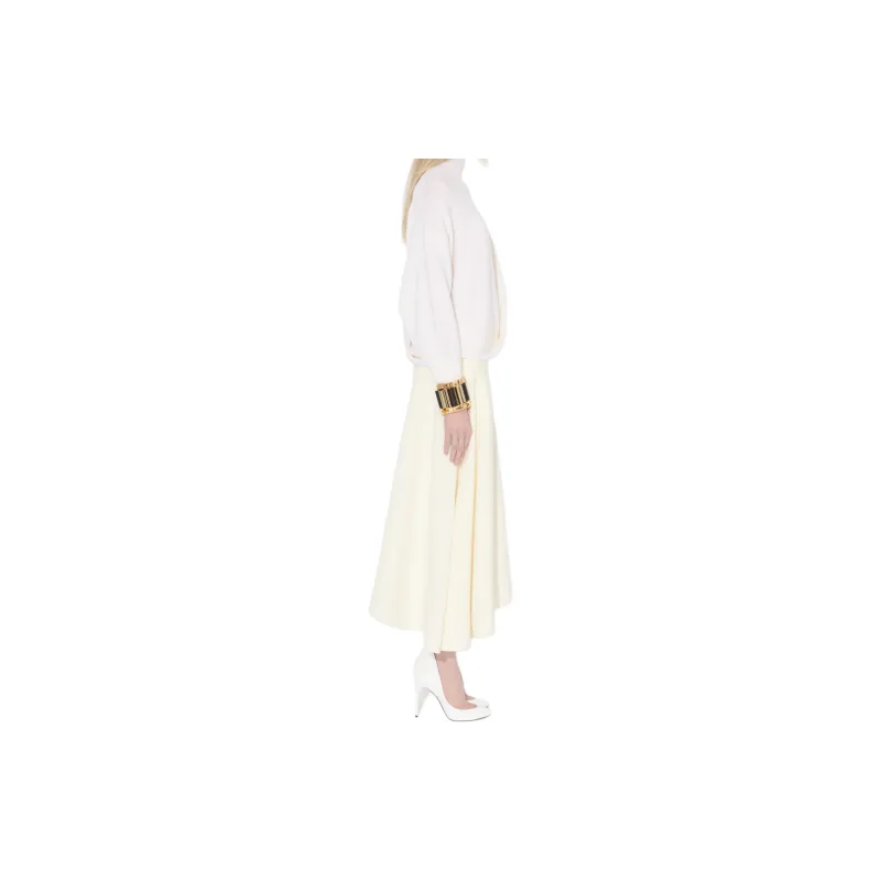Alaia Asymmetrical Knit Jumper-3
