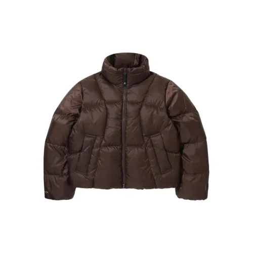 FILA Flow Puffer Jackets Women's Chocolate