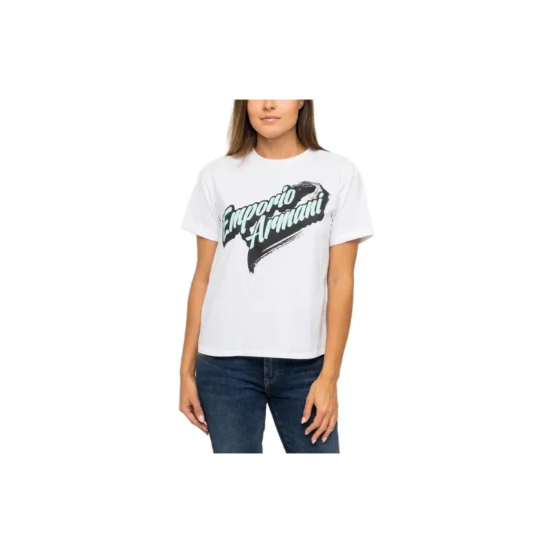 EMPORIO ARMANI T Shirts Women's White-2