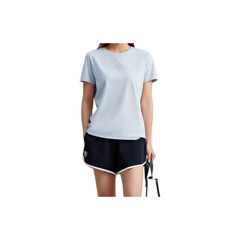 Kappa SS24 Regular T Shirt Women's Macaron Blue-2