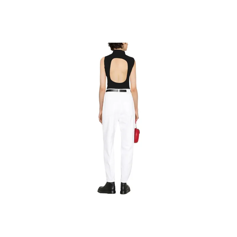 TOTEME High-rise Tapered Jeans-2