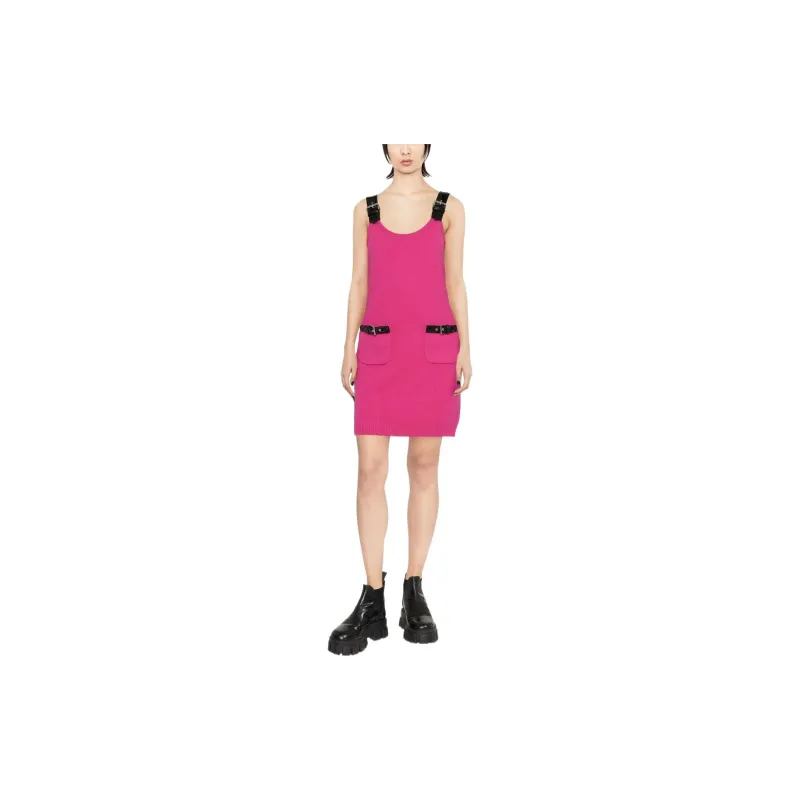 MOSCHINO Sleeveless Dresses Women's Rose Red-1