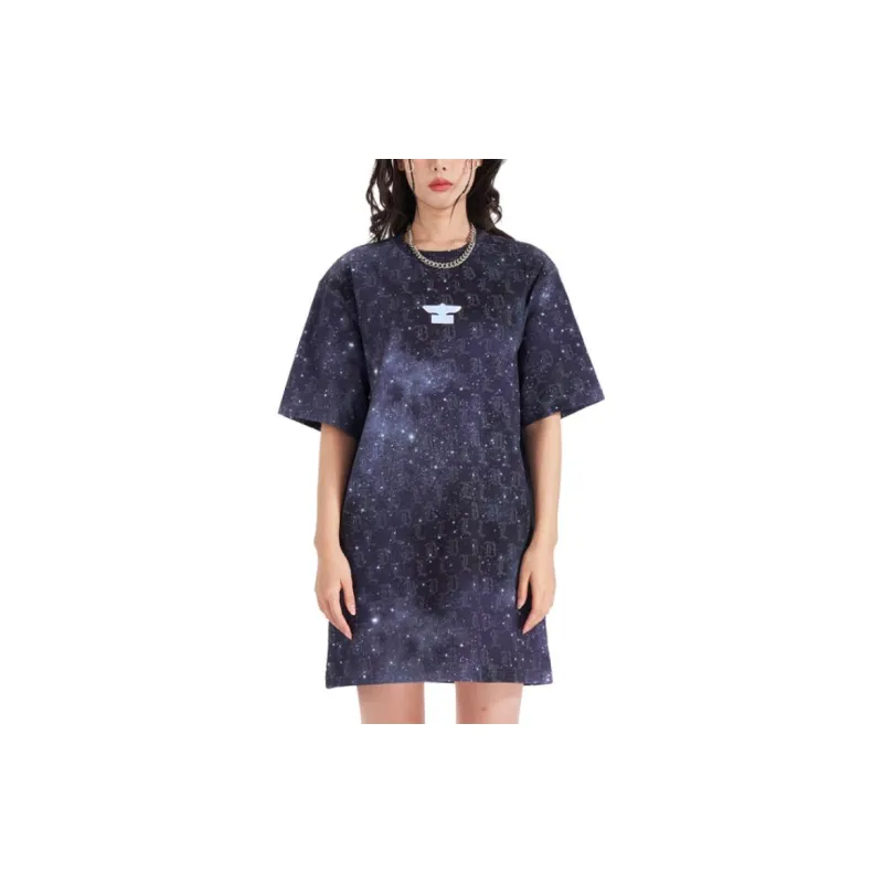 Boy London Short Sleeved Dresses Women's Purple-2