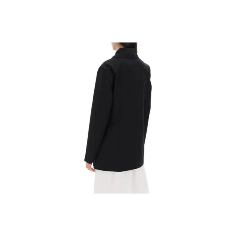 TOTEME Cropped Double Breasted Trench Coat-2