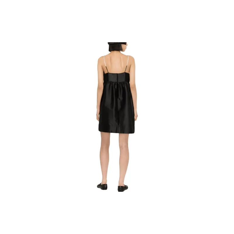 Sandro Slip Dresses Women's Black-3