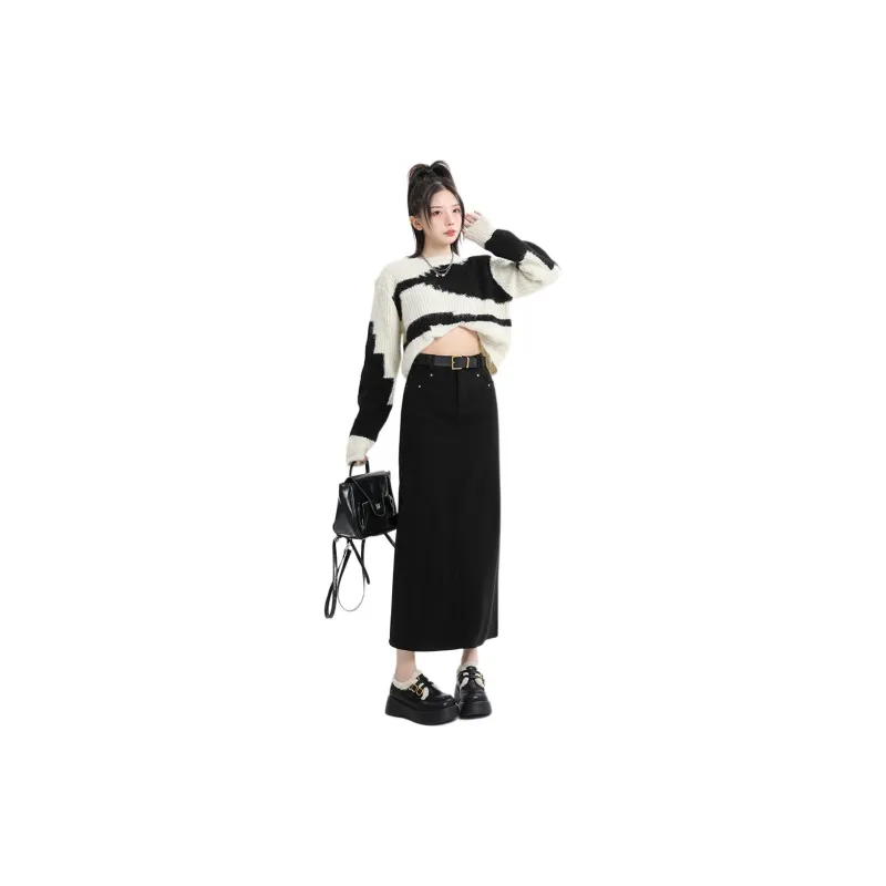 Kazakhstan Casual Long Skirts Women's-5