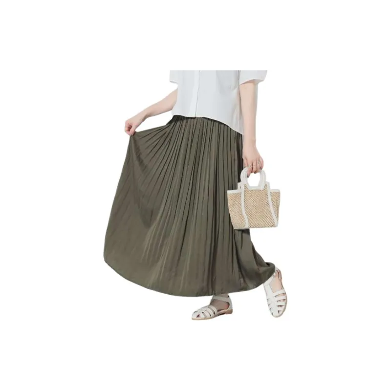 Beams Casual Long Skirts Women's-8