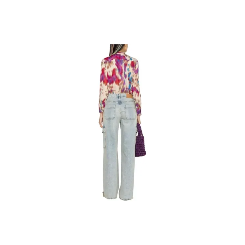 ISABEL MARANT ETOILE Maria Tie-dye Blouse-3