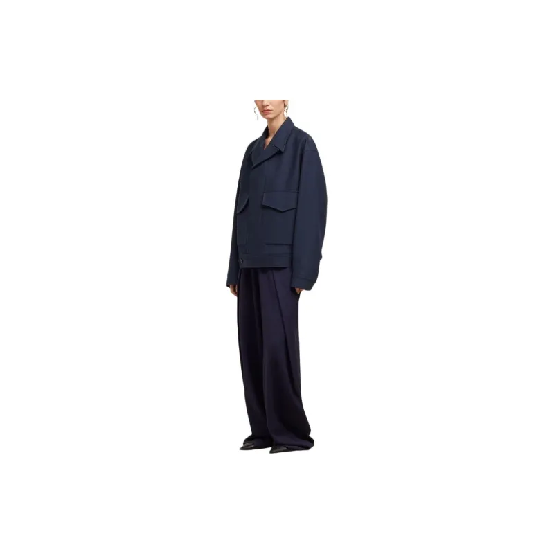 AMIPARIS Oversize Virgin Wool Jacket-2