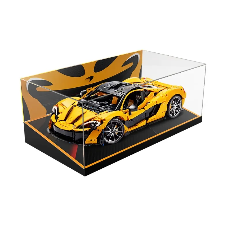 LIGHT YOUR BRICKS LeYiBai Compatibility Building Block 42172 McLaren P1 Racing Storage Box Model Accessories-21